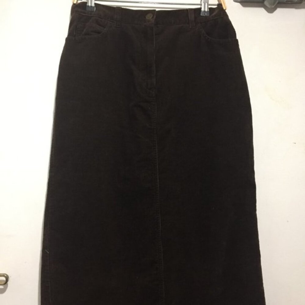 JONES NEW YORK MAXI CORDUROY SKIRTS SIZE 6